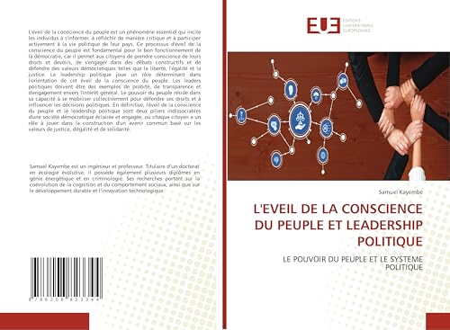 L'EVEIL DE LA CONSCIENCE DU PEUPLE ET LEADERSHIP POLITIQUE