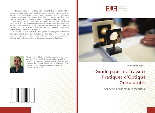 Guide pour les Travaux Pratiques d'Optique Ondulatoire