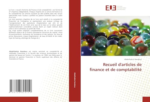 Recueil d'articles de finance et de comptabilité