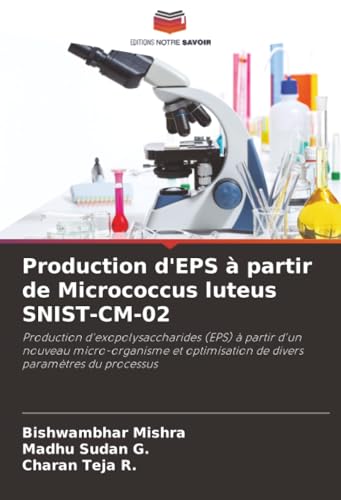 Production d'EPS à partir de Micrococcus luteus SNIST-CM-02