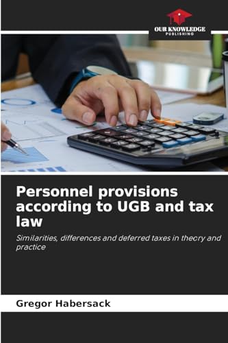 Personnel provisions according to UGB and tax law
