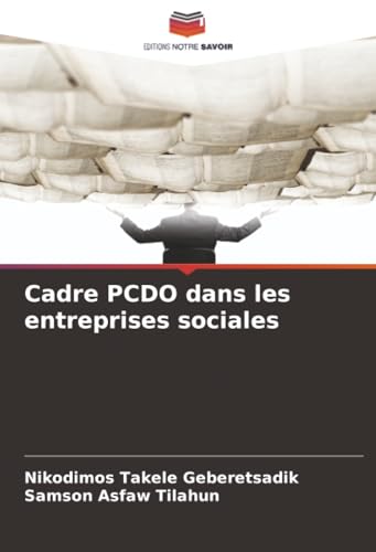 Cadre PCDO dans les entreprises sociales