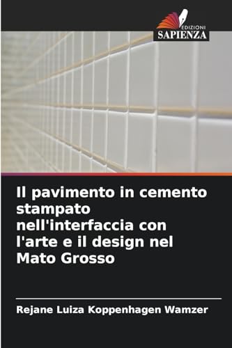 Il pavimento in cemento stampato nell'interfaccia con l'arte e il design nel Mato Grosso