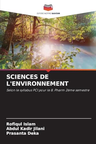 SCIENCES DE L'ENVIRONNEMENT