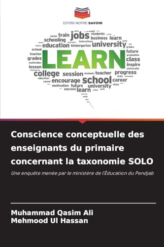 Conscience conceptuelle des enseignants du primaire concernant la taxonomie SOLO