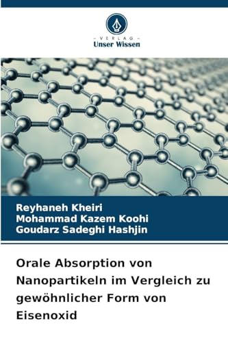 Orale Absorption von Nanopartikeln im Vergleich zu gewöhnlicher Form von Eisenoxid