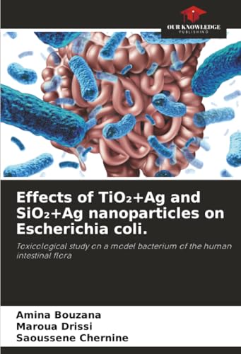 Effects of TiO₂+Ag and SiO₂+Ag nanoparticles on Escherichia coli.