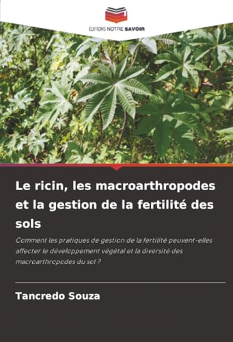 Le ricin, les macroarthropodes et la gestion de la fertilité des sols
