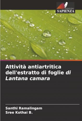 Attività antiartritica dell'estratto di foglie di Lantana camara