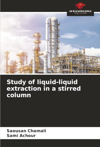 Study of liquid-liquid extraction in a stirred column