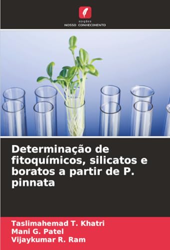 Determinação de fitoquímicos, silicatos e boratos a partir de P. pinnata