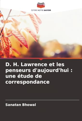 D. H. Lawrence et les penseurs d'aujourd'hui