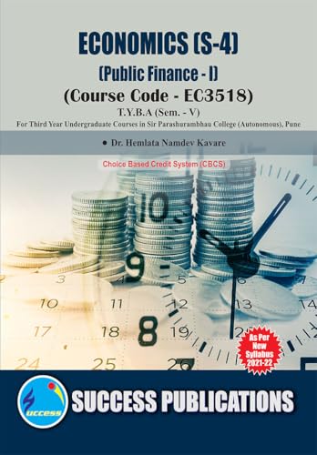 Public Finance - I(T.Y.B.A,S.P. College,Sem.-V)