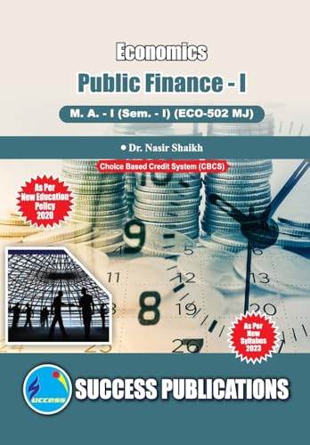 Public Finance - I,First Year ,M.A,Sem-I-English