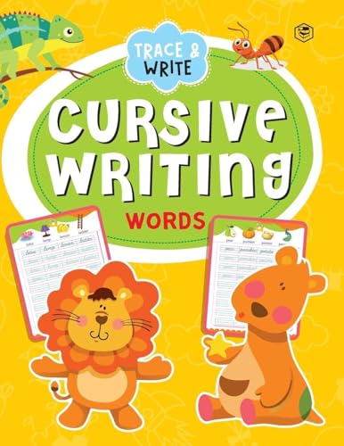 Cursive Writing Book - Words (Practice Workbook for Children)