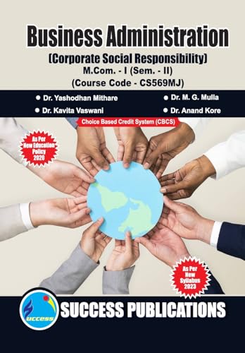 Corproate Social Responsibility,First Year ,M.Com,Sem-II-English