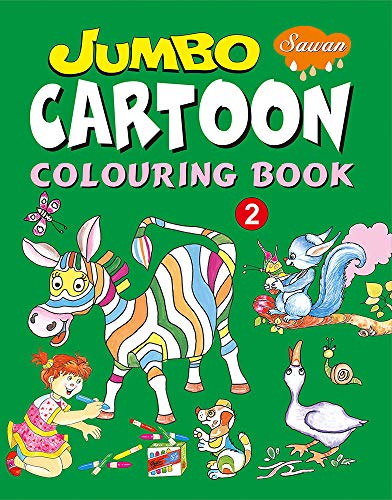 Jumbo Cartoon Colouring Book-2