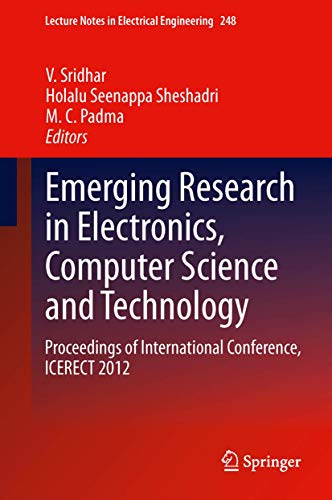Emerging Research in Electronics, Computer Science and Technology