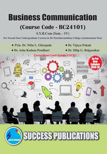 Business Communication(S.Y.B.Com,S.P. College,Sem.-IV)