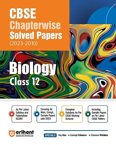 CBSE Chapterwise Solved Papers 2023-2010 Biology Class 12th