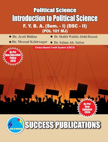 Introduction to Political Science - I(F.Y.B.A,Sem.-I) SPPU-Text(English)