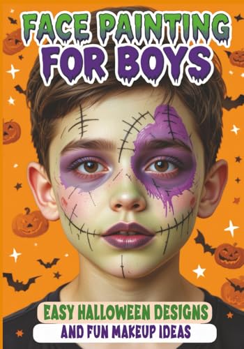 Face Painting for Boys - Easy Halloween Designs and Fun Makeup Ideas