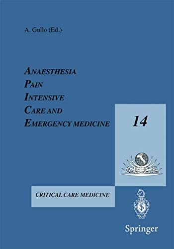 Anesthesia, Pain, Intensive Care and Emergency Medicine A.P.I.C.E.