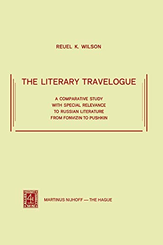 The Literary Travelogue