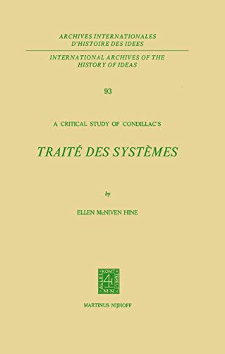 A Critical Study of Condillac's