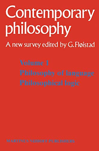 Tome 1 Philosophie du langage, Logique philosophique / Volume 1 Philosophy of language, Philosophical logic
