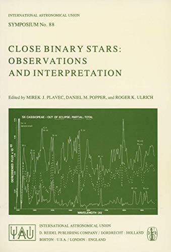 Close Binary Stars
