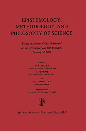 Epistemology, Methodology, and Philosophy of Science