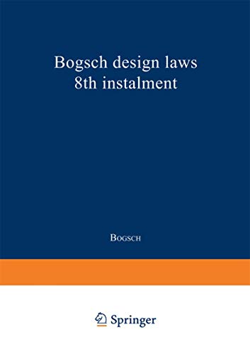 Bogsch Design Laws 8th Instalment