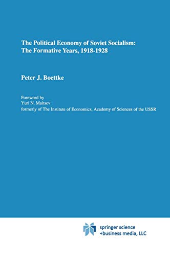 The Political Economy of Soviet Socialism