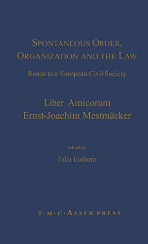 Spontaneous Order, Organization and the Law