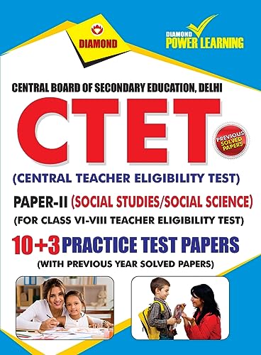 CTET Previous Year Solved Papers for Social Studies/Social Science in English Practice Test Papers (केंद्रीय शिक्षक पात्रता परीक्षा - सामाजिक अध्ययन / सामाजिक विज्ञान)