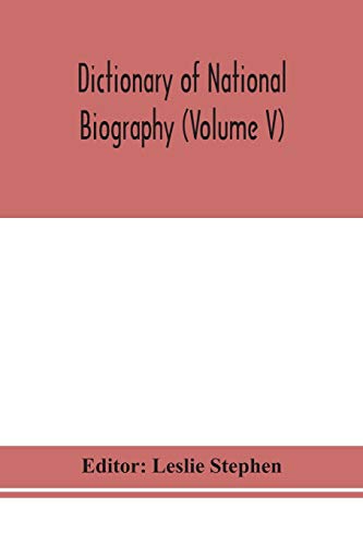 Dictionary Of National Biography (Volume V)