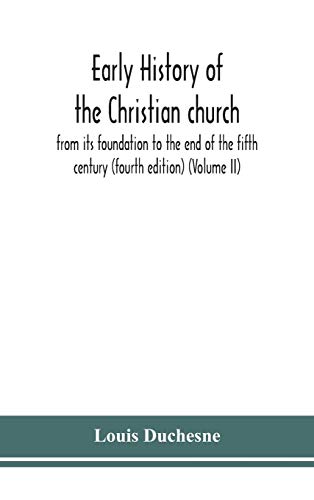 Early History Of The Christian Church