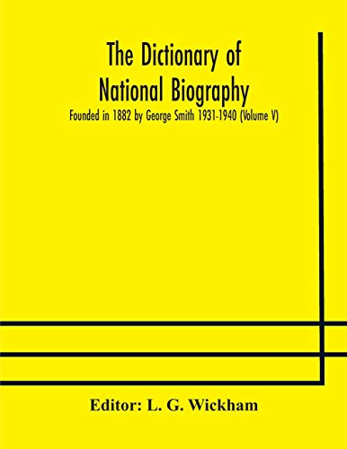 The Dictionary Of National Biography