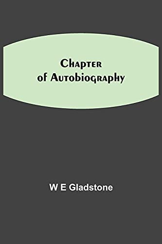 Chapter Of Autobiography