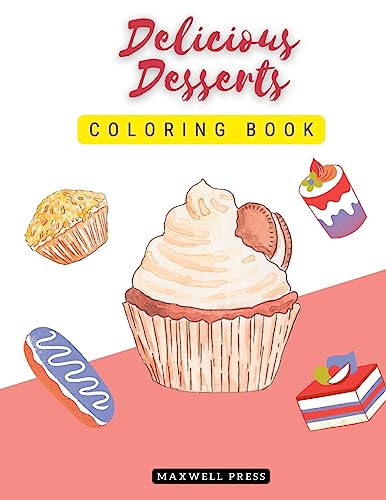 Delicious Desserts coloring book