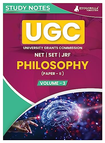 UGC NET Paper II Philosophy (Vol 3) Topic-wise Notes (English Edition) | A Complete Preparation Study Notes with Solved MCQs