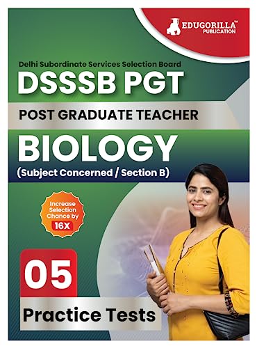 DSSSB PGT Biology Exam Prep Book 2023 (English Edition)