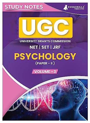 UGC NET Paper II Psychology (Vol 3) Topic-wise Notes (English Edition) | A Complete Preparation Study Notes with Solved MCQs