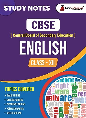 CBSE (Central Board of Secondary Education) Class XII Science - English Topic-wise Notes | A Complete Preparation Study Notes with Solved MCQs