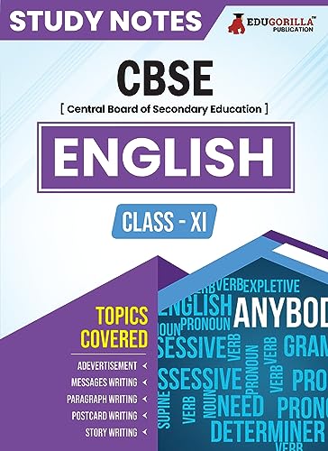 CBSE (Central Board of Secondary Education) Class XI Science - English Topic-wise Notes | A Complete Preparation Study Notes with Solved MCQs