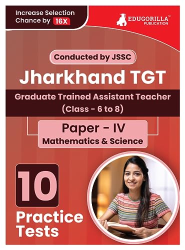 Jharkhand TGT Paper - IV (Mathematics and Science) Exam Book 2023 (English Edition)