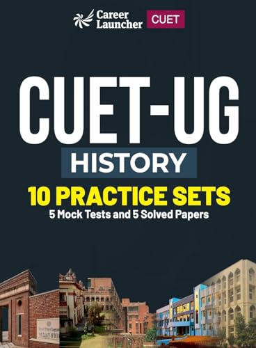 CUET-UG 2023 10 Practice Sets - History - ( 5 Mock Tests & 5 Solved Papers)