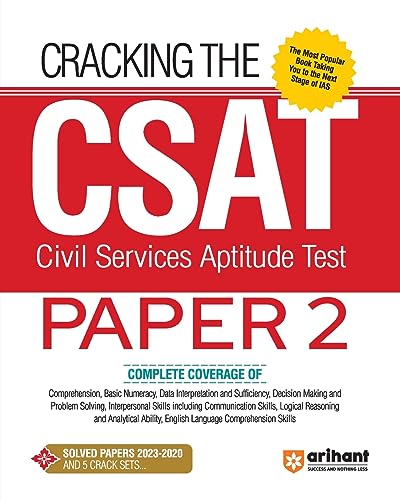Arihant Cracking The CSAT (Civil Services Aptitude Test) Paper-2