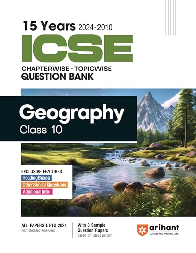 ICSE Chapterwise Geography 10th